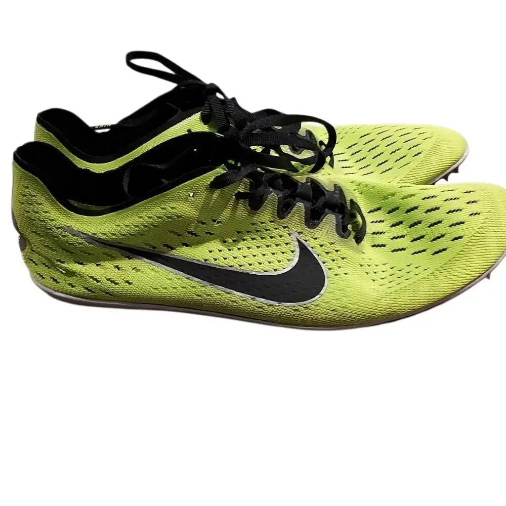 Nike Zoom Victory 3 Track Spikes, Volt Yellow/ Black Built in spikes .
